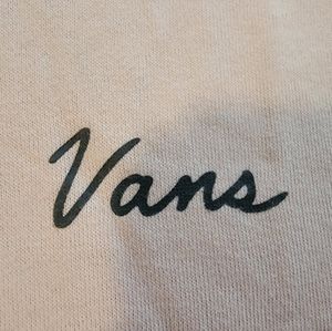 VANS pale pink hoodie